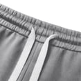 thumbnail image 6 of SBYOJLPB Men's Joggers Pants with Ankle Zip Color Blocking Casual Drawstring Elastic Waist Trousers, 6 of 6