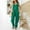 c01Green, variant on Arnsht Womens Overalls Cotton Linen Jumpsuit Plain V Neck Sleeveless Causal Rompers Jumpers Loose Wide Leg Pants jumpsuit Green L