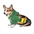 thumbnail image 7 of Fotbe Tree Frog Sitting On Sunflowes Print Small Dog Sweater Hoodies Pet Grey Hooded Soft Fleece Sweatshirts with Pocket Fall Winter Puppy Cat Sweaters Warm Clothes-X-Large, 7 of 7