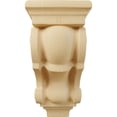 thumbnail image 2 of Ekena Millwork 3 1/2"W x 3"D x 7"H Small Traditional Corbel, Alder, 2 of 4