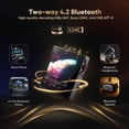 thumbnail image 3 of HIDIZS AP80 Pro-X MP3 Player with Bluetooth, Digital Audio Player, Dual ESS9219C Dac Chips, 0.0015% THD+N, DSD256 Native Decoding, MQA LDAC, FLAC, Blue, 3 of 8