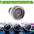 thumbnail image 2 of Kit de medidor de temperatura de aceite de 35 mm 0-200°C, medidor de temperatura del motor para automóvil, RV, camión, barco, 2 of 6