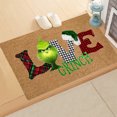 thumbnail image 1 of Grinch Decor Grinch Christmas Decorations Bathroom Grinch Christmas Decorations Christmas Festival Decoration Front Door Carpet Indoor Outdoor Anti-Skid Mat, 1 of 5