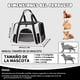 thumbnail image 3 of Transportadora para Gato Y Perro, Mochila transportadora para Gatos Plegable, Mochila para Perro Mediano Chico, Bolsa Transportadoras Mascotas con Cuenco Plegable, Carga MAX 10kg/22LB, 3 of 7
