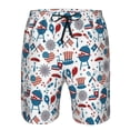 thumbnail image 3 of Fotbe Fourth Of July Party Trajes de Baño Estampados para Hombre, Shorts de Verano de Secado Rápido, Ropa de Playa, Bañadores-Medium, 3 of 6