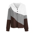 thumbnail image 3 of Cilsoka Oversized Hoodies for Women Cotton Black Sweatshirt Women Cropped Pullover Hoodie Graphic Cute Tops for Women Trendy Going out My Orders past Orders, 3 of 5