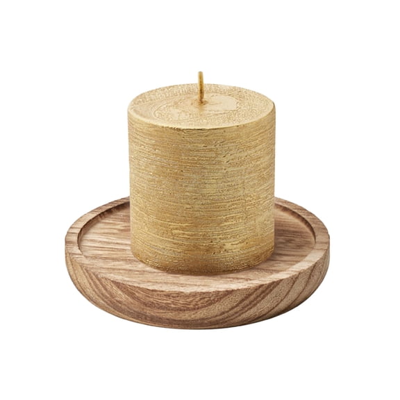 MidOcean Pentas Round Wooden Scented Candle