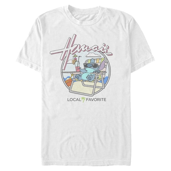 Mens Lilo & Stitch Hawaii's Local Favorite T Shirt