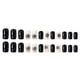 thumbnail image 2 of Paquete de 24 uñas postizas cortas navideñas para pegar uñas postizas navideñas, cobertura total con pegamento y parche para uñas., 2 of 6