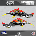 thumbnail image 2 of Kalair GFX Graphics Kit for Suzuki LTZ400 (2003-2008) Shred Series, 2 of 5