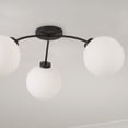 thumbnail image 2 of Capital Lighting 257131BI-557 Amos 3 Light 28" Wide Semi-Flush Ceiling Fixture - Grey, 2 of 4