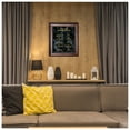 thumbnail image 4 of The Ten Commandments(Black Texture) Framed Size:25.5 x 21.5 inches,Image Size:20X16 inches,Dark Brown Faux Wood Grain Frame The World Classic Art Reproductions,Wall Art for Home Decor, 4 of 6