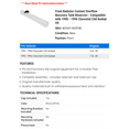 thumbnail image 2 of Front Radiator Coolant Overflow Recovery Tank Reservoir - Compatible with 1990 - 1996 Chevy C60 Kodiak V8 1991 1992 1993 1994 1995, 2 of 2