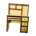 thumbnail image 3 of LeeQinersw 1/12 Scale Dollhouse Furniture Miniature Table, Handcraft Simulation Wooden Doll, 3 of 9