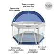 thumbnail image 6 of Graco Pack 'n Play LiteTraveler LX Playard, Outdoor and Indoor Use, Canyon, Blue, Unisex, 6 panels, 6 of 8