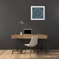 thumbnail image 3 of Lovell, Kathrine 20x20 White Modern Wood Framed Museum Art Print Titled - Adire I Cream, 3 of 4