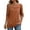 Caramel color, variant on Blouses for Women Long Sleeve Spring Fall Tops Crewneck Pleated Boho Tunic Business Dressy Casual Shirts
