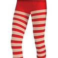 thumbnail image 2 of Women's Sexy Striped Red White Striped Stockings Costume Accessory, 2 of 2