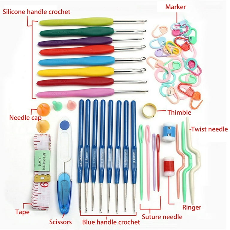 Hooks, Needles, and other crafting tools & accessories