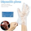 Plastic Clear Disposable Gloves Garden Restaurant Home Food Baking Tool