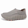 thumbnail image 2 of Men's Slip‑on Perforated Platform Casual Shoes, Soft Upper Daily Footwear for Walking and Casual Outings, 2 of 8