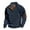 Blue, variant on oqasdz Sweatshirts for Men Buckle Stand Collar Long Sleeve Casual Loose Comfortable Fashion Outwear Daily Pullover