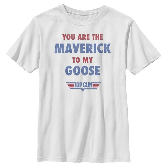 Boy's Top Gun You Are the Maverick to My Goose  Graphic T-Shirt