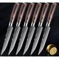 thumbnail image 1 of Damascus Steak Knife, 1 of 5
