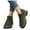 Green, variant on Modisza Women's Ankle Boots Chunky Heel Western Slip on Booties Lug Sole Chelsea Boots Fall Winter Work Walking Shoes Green 7