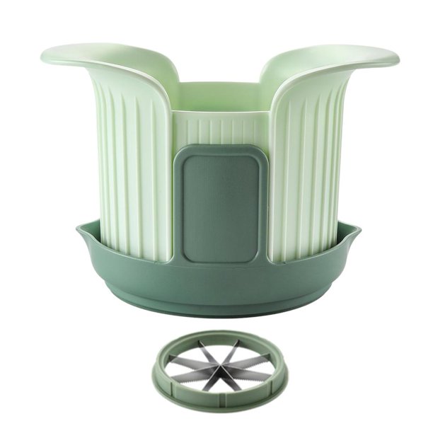 SGACAI Cortador de frutas y verduras, utensilios de cocina de acero inoxidable multifuncionales
