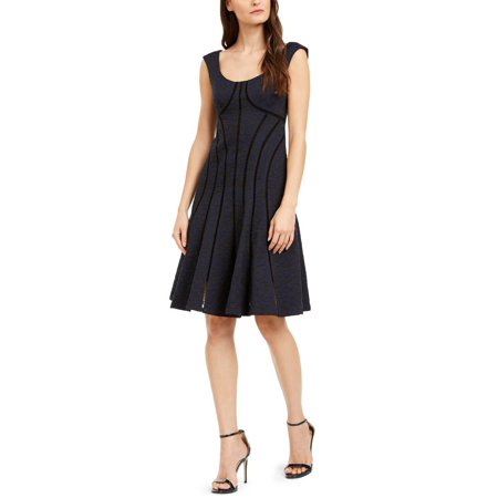 Nanette Lepore Sleeveless Crochet-Trim Dress