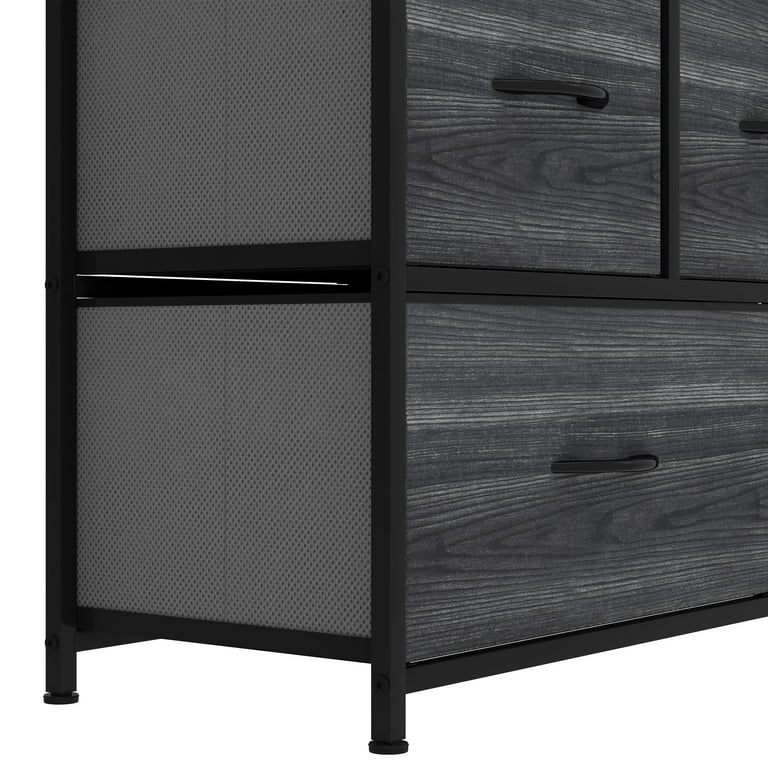 Uforic 5-Drawer Fabric Dresser for Adults & Teens, Storage