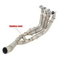thumbnail image 2 of Full System Muffler Motorcycle Stainless Steel Front Link Pipe Exhaust For BMW S1000RR 2019-2023 S1000R 2021-2023, 2 of 5
