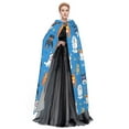 thumbnail image 3 of Kdxio Cute Dogs Print Hooded Cloak Unisex Cloak with Hood Halloween Christmas Cape Cosplay Costume, 3 of 6