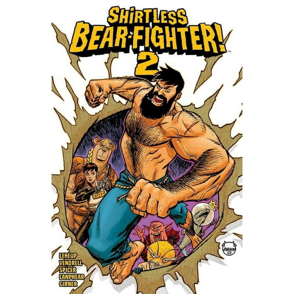 Shirtless Bear-Fighter! Volume 2, (Paperback)