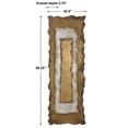 thumbnail image 7 of Maklaine Contemporary Metal Wall Panel in Gold and Silver Finish, 7 of 7