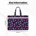 thumbnail image 3 of Pofeuu Peacock Feathers3 Print Laptop Bag Carrying - Computer Bag Laptop Case Shoulder Slim Work Travel, 3 of 8