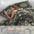 thumbnail image 5 of Vintage Green Bedding 3 Piece Duvet Cover Set Twin Size, Southwestern Geometric Abstract Art Soft Microfiber Comforter Cover with Zipper Closure & Pillowcases, Wrinkle & FadeResistant Quilt Cover, 5 of 9
