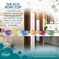 thumbnail image 3 of Fresh Products Eco Bowl Clip, Air Freshener, Toilet Freshener, Trash Freshener, Chemical-Free, Natural Oils - Fabulous, Made In USA, 12pk, 3 of 6