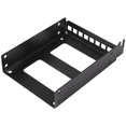 thumbnail image 2 of 2X PCI Slot 2.5Inch IDE//SSD/HDD Rear Panel Mount Bracket Hard Drive Adapter Tray with Half-Height Profile Bracket,2 x Half-height PCI card slot 2.5-inch hard disk bracket,Black, 2 of 8