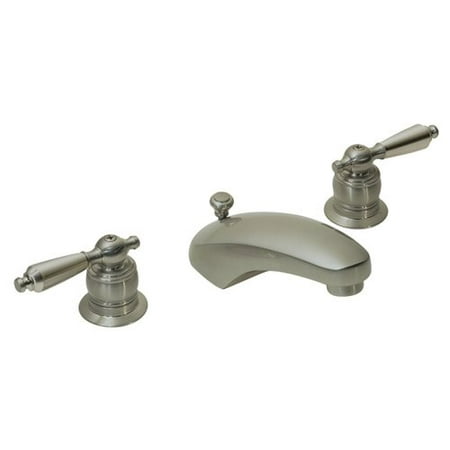Origins Widespread 2-Handle Bathroom Faucet in Satin Nickel (1.0 GPM)