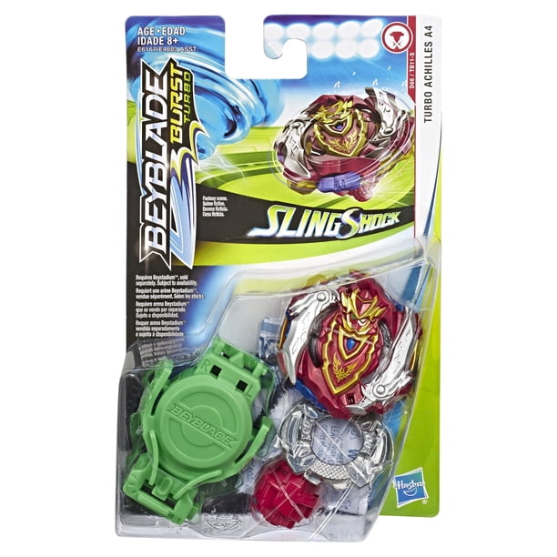 Beyblade Burst Turbo Slingshock Turbo Achilles A4 Starter Pack