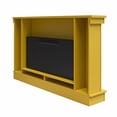 thumbnail image 6 of Waverly Wide Mantel with Linear Electric Fireplace & Crystal Ember Bed, Mustard Yellow, 6 of 11