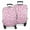 Pink and Pink, variant on Pink and Black Of Leopard Print Luggage Cover Fashion Suitcase Cover Baggage Covers Fit 25-28 Inch Luggage (Go Travel)