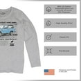 thumbnail image 6 of Ford Bronco Country Girls Don't Need Roads Women's Long Sleeve T-shirt Vintage Truck Fan 4x4 Off Road Adventure Classic Car, 6 of 7