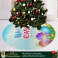 thumbnail image 6 of FMSHPON Easter Xmas Christmas Tree Skirt Stand Mat for Holiday Party Decoration Indoor Outdoor 48 inches, 6 of 6