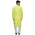 thumbnail image 2 of Atasi Long Sleeve Kurta For Men Cotton Indian Ethnic Kurta Casual Shirt, 2 of 4