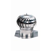 AirVent 12 In. Aluminum Internally Braced Wind Turbine Attic Vent TIBS0000