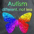 thumbnail image 3 of CafePress - Autism Butterfly, Different, Not Less T Shirt - Women's Traditional Fit Dark T-Shirt, 3 of 4