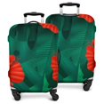 thumbnail image 2 of Stretch Luggage Cover S(18-20in)– Elastic Travel Suitcase Protector with Handle Openings & Bottom Closure, Washable Polyester Spandex Suitcases Cover, Tropical Forest Jungle Print, 2 of 5